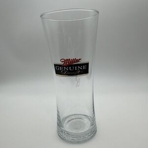 Miller Genuine Draft Frederick Miller Signature Glass